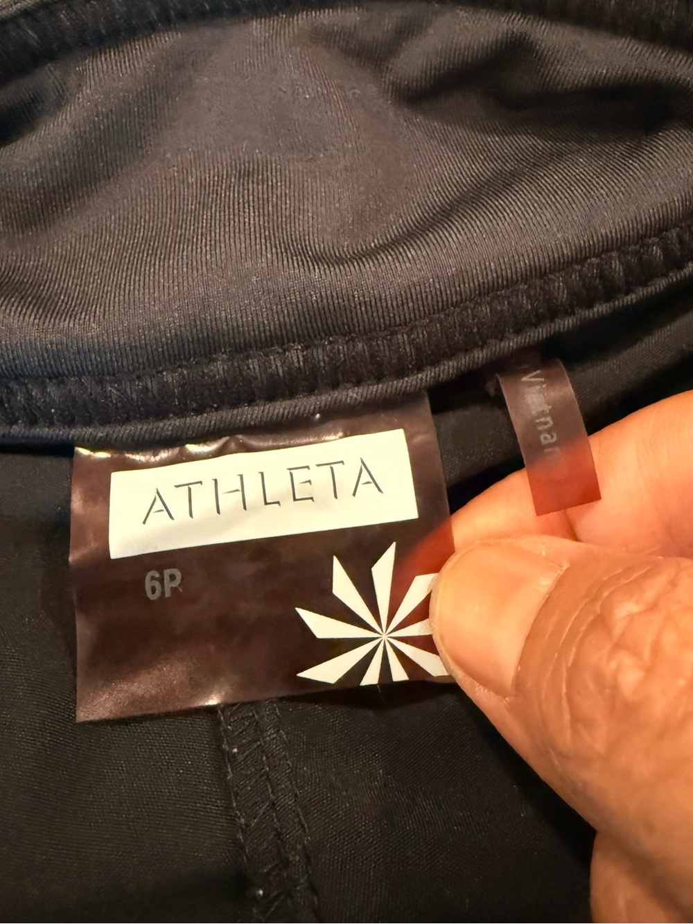 Athleta Women’s Black Athletic Skort Size 6P Built-In Shorts Skirt - Picture 4 of 13